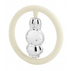 Miffy silver rattle