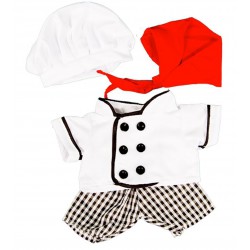 outfit chef for bear 30 CM